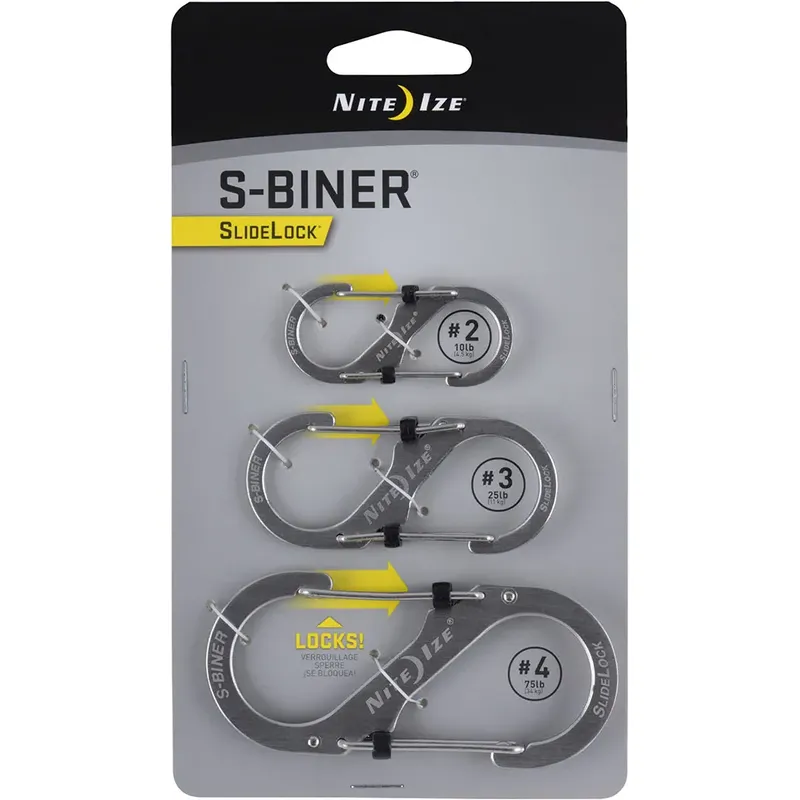 Nite Ize S-Biner SlideLock - 3 Pack-2