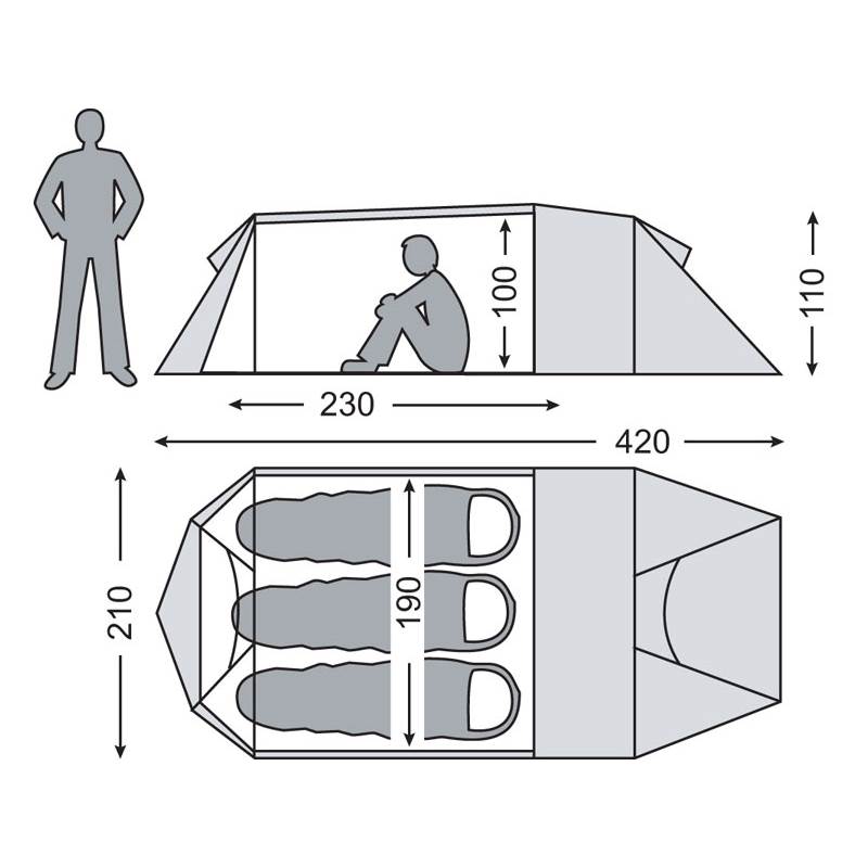 Nordisk Norheim 3 PU Tent-4