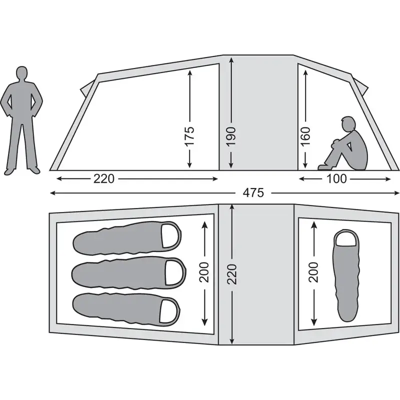Nordisk Piru 4 Tent-3