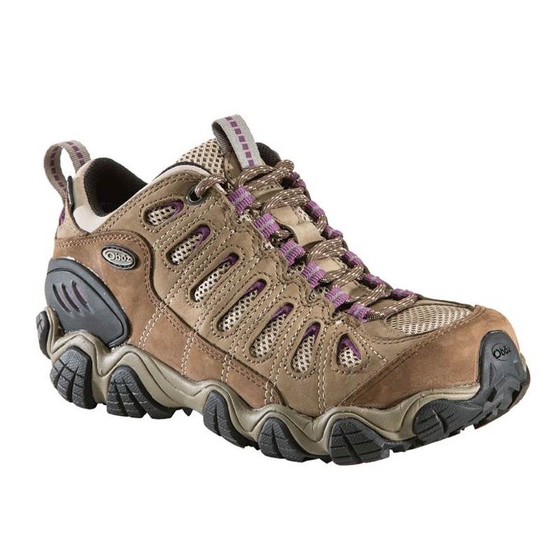 oboz women's sawtooth low bdry waterproof hiking shoes