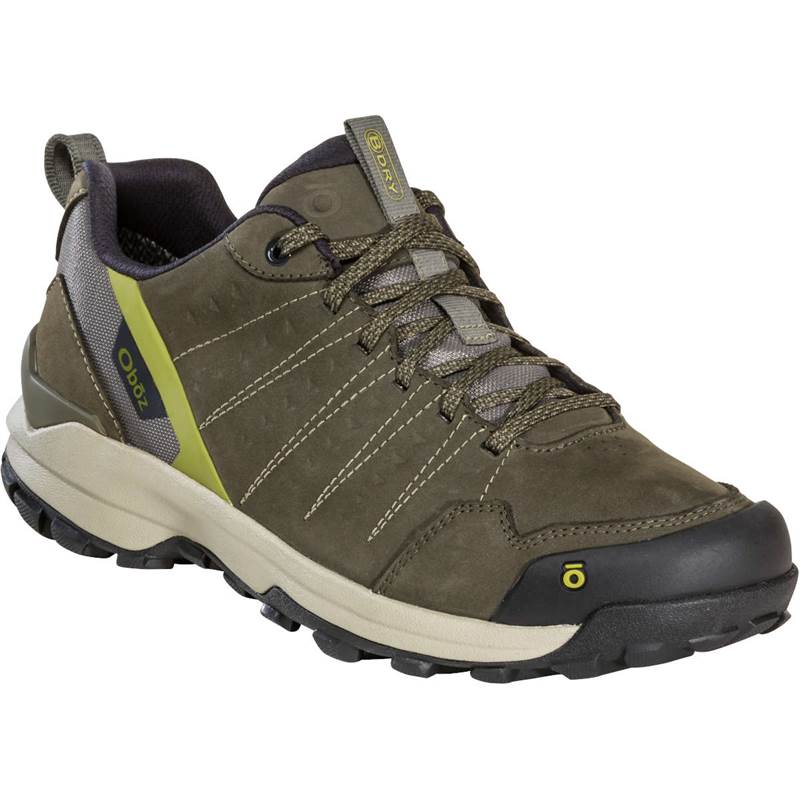 Oboz Mens Sypes Low Leather BDRY Hiking Shoes-1