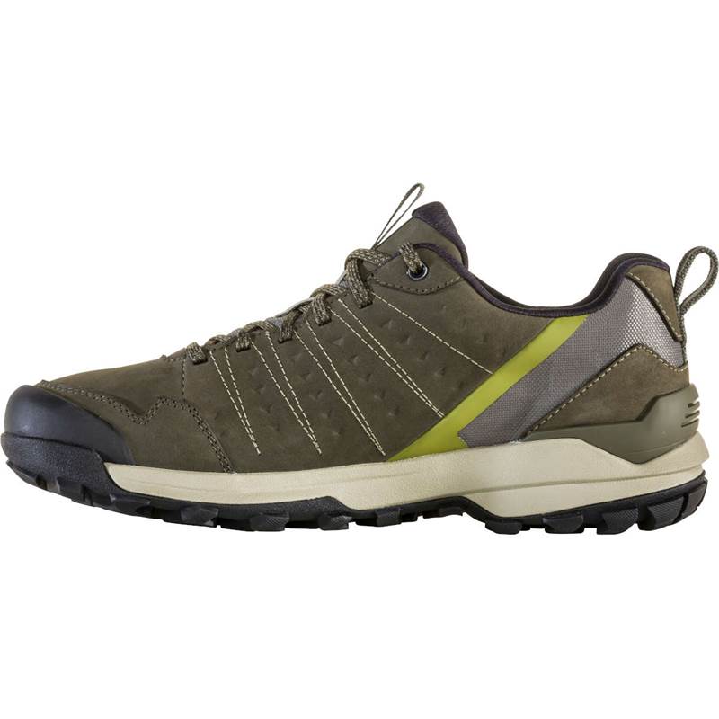 Oboz Mens Sypes Low Leather BDRY Hiking Shoes-2