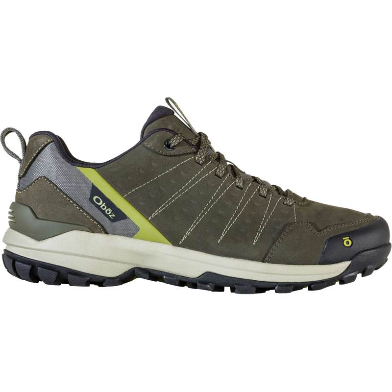 Oboz Mens Sypes Low Leather BDRY Hiking Shoes-3
