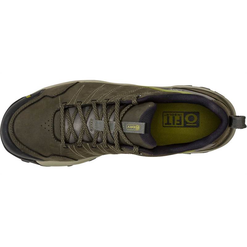 Oboz Mens Sypes Low Leather BDRY Hiking Shoes-4
