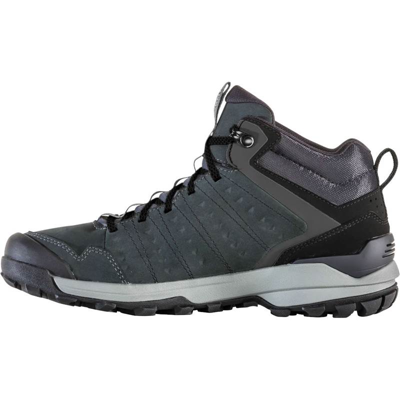 Oboz Mens Sypes Mid Leather BDRY Hiking Boots-2