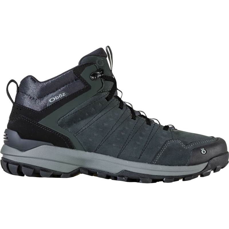 Oboz Mens Sypes Mid Leather BDRY Hiking Boots-3