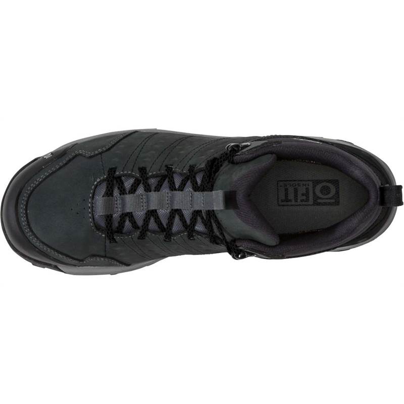 Oboz Mens Sypes Mid Leather BDRY Hiking Boots-4