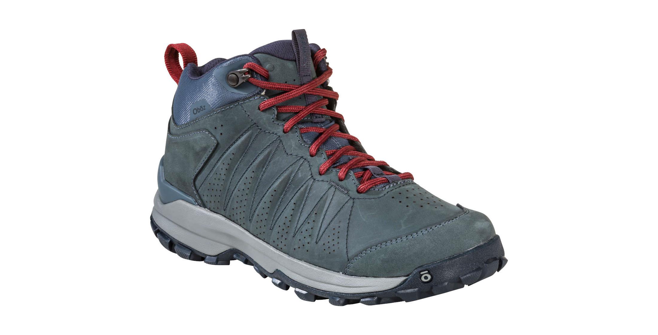Oboz Womens Sypes Mid Leather BDRY Hiking Boots