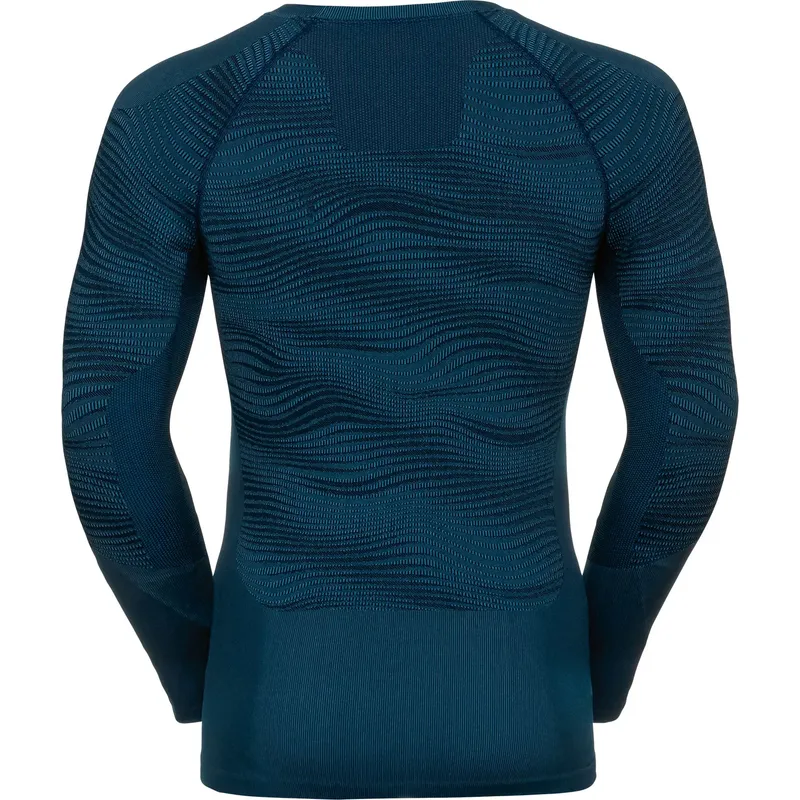 Odlo Mens Performance Blackcomb SUW Long Sleeve Crew Neck Top-2