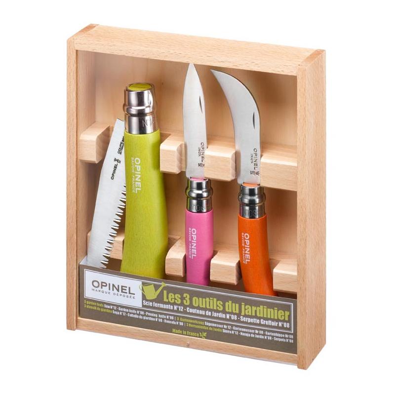 Opinel 3 Piece Gardening Set Outdoorgb