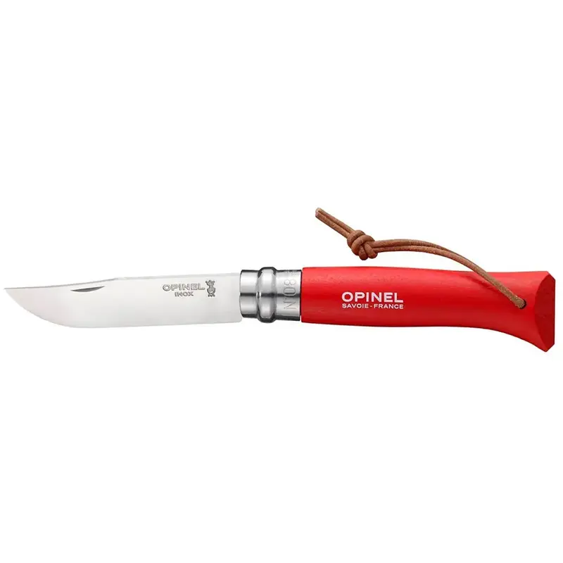Opinel No.8 Coloured Trekking Stainless Steel Lock Knife-2
