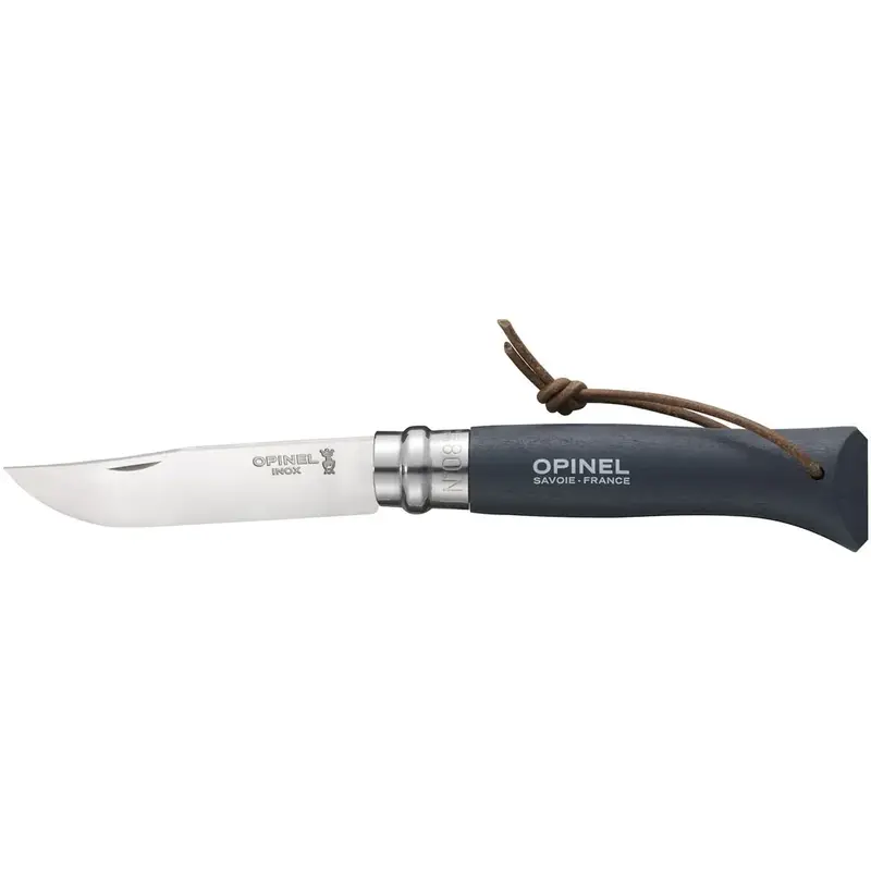 Opinel No.8 Coloured Trekking Stainless Steel Lock Knife-4