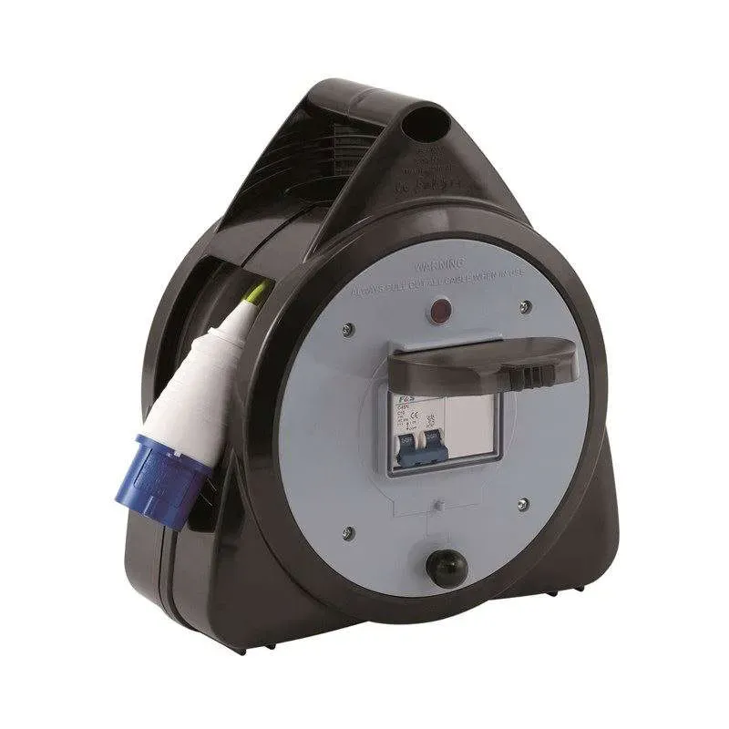 Outwell Mensa 15m Mains 3-Way Roller Kit with USB Ports and Light-2