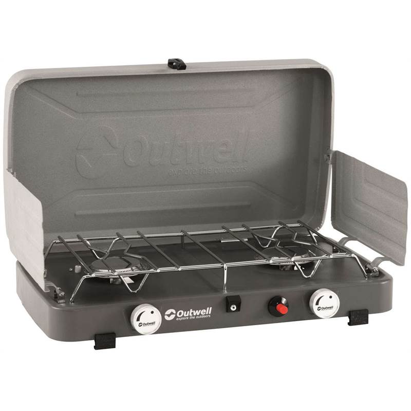 Outwell Olida Two Burner Compact Portable Gas Camping Stove-1