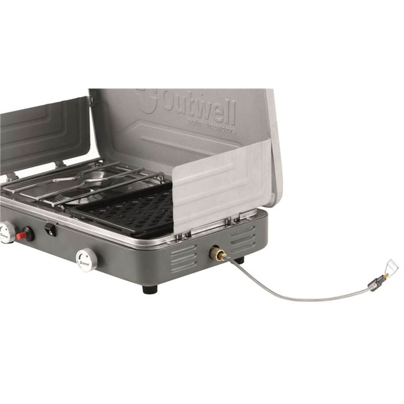 Outwell Olida Two Burner Compact Portable Gas Camping Stove-2