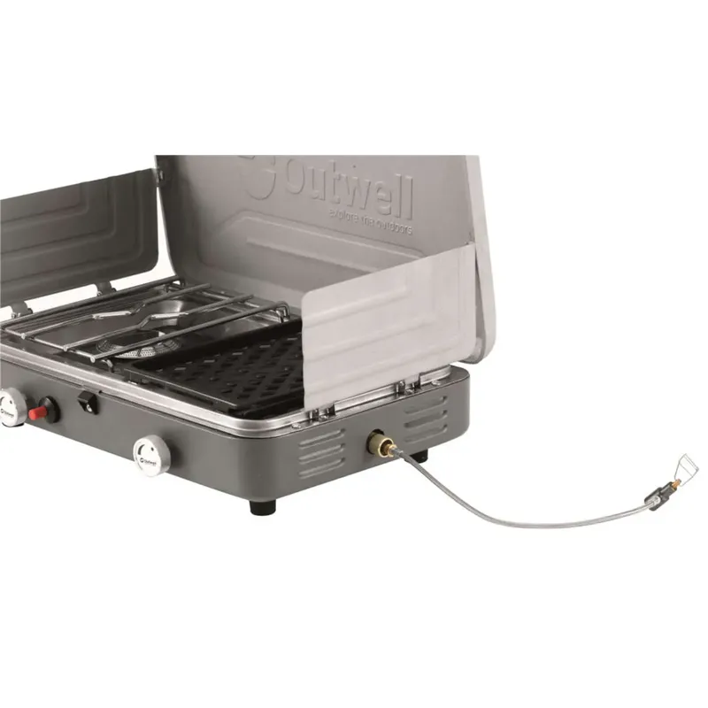 Outwell Olida Two Burner Compact Portable Gas Camping Stove-2