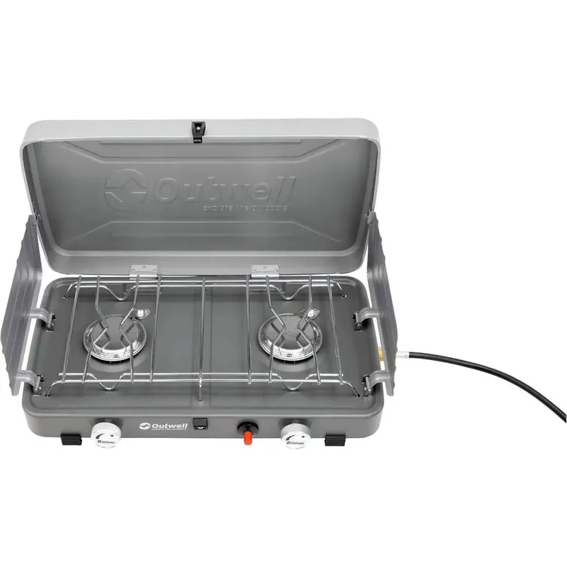 Outwell Olida Two Burner Compact Portable Gas Camping Stove-5