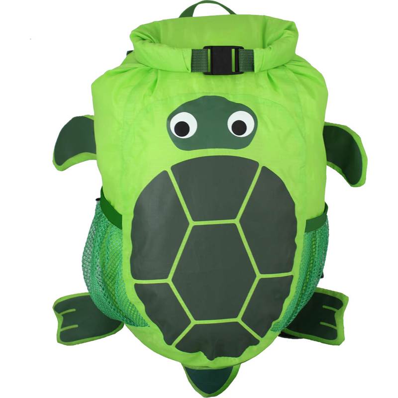 Overboard Kids Turtle Waterproof 11L Backpack-1