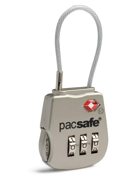 Pacsafe Prosafe 800 TSA Accepted 3-Dial Cable Lock