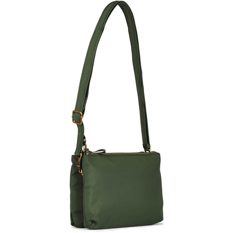 Pacsafe Stylesafe Anti-Theft Double Zip Crossbody Bag-4
