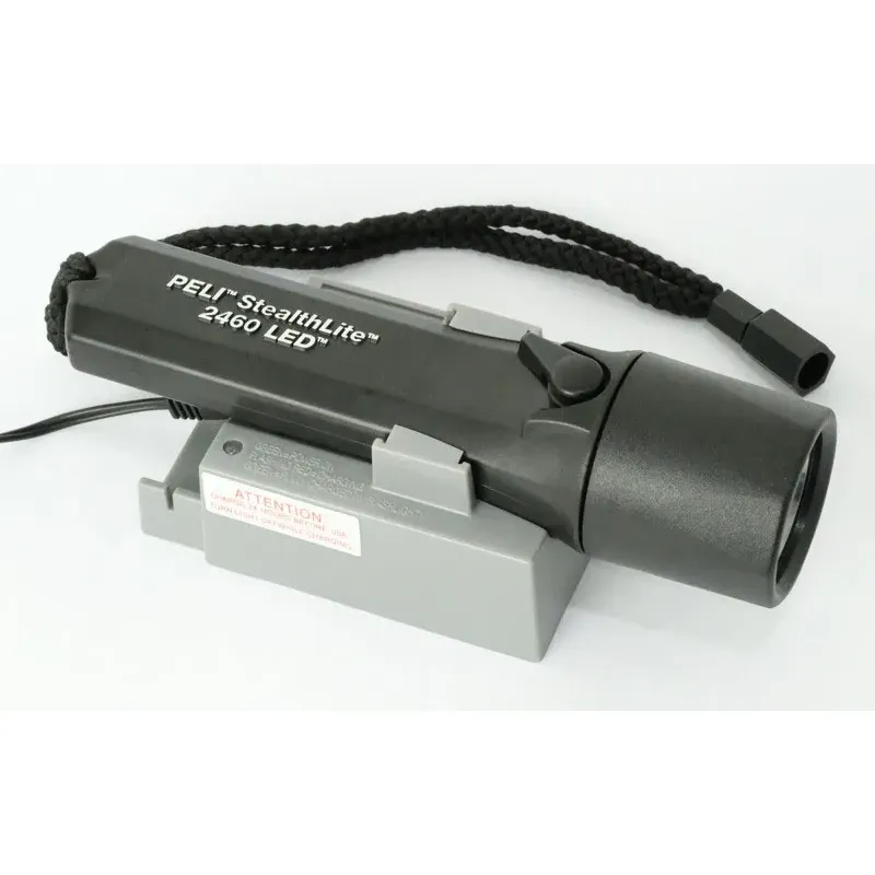 Peli 2460 StealthLite Rechargeable Recoil Waterproof LED Torch-5
