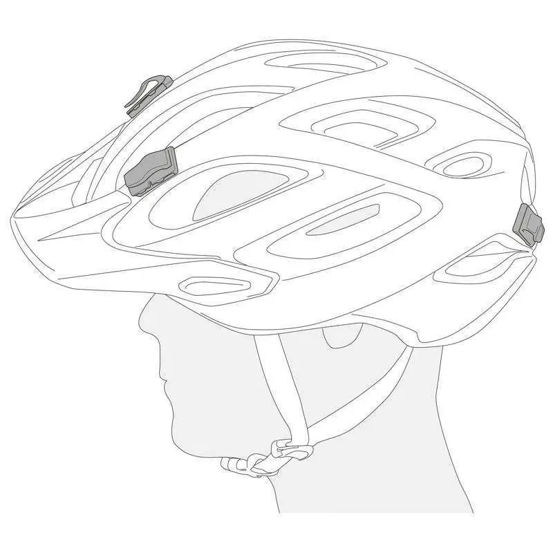 Petzl Uni Adapt Helmet Headtorch Clips-2