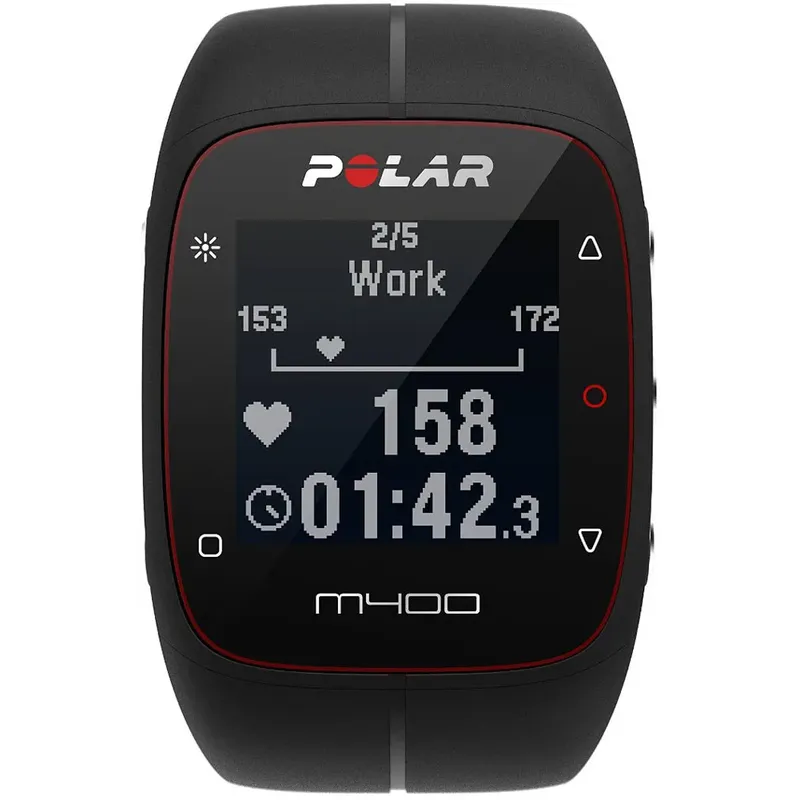 Polar M400 GPS HR Sports Training Watch – Black-5