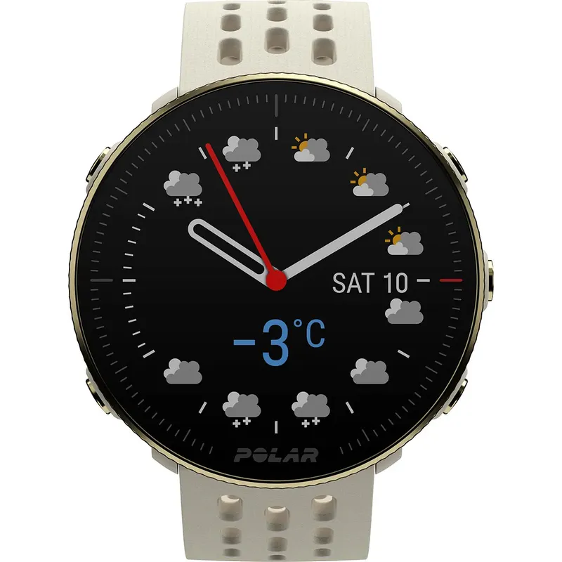 Polar Vantage M2 HRM Multisport Watch - Gold Champagne-2