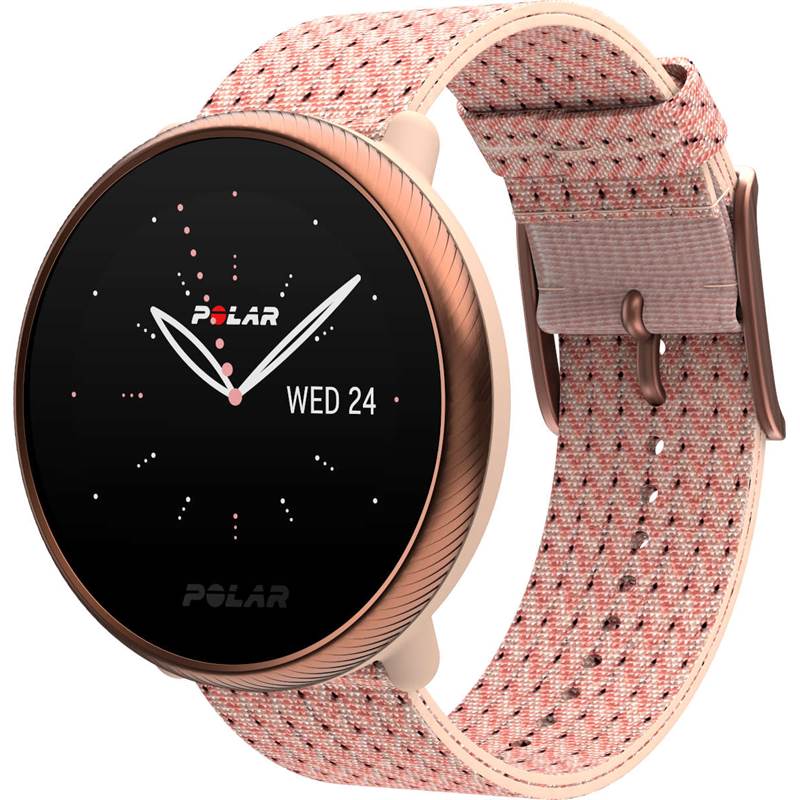 Polar Ignite 2 Fitness HRM Watch - Pink Rose Gold-1
