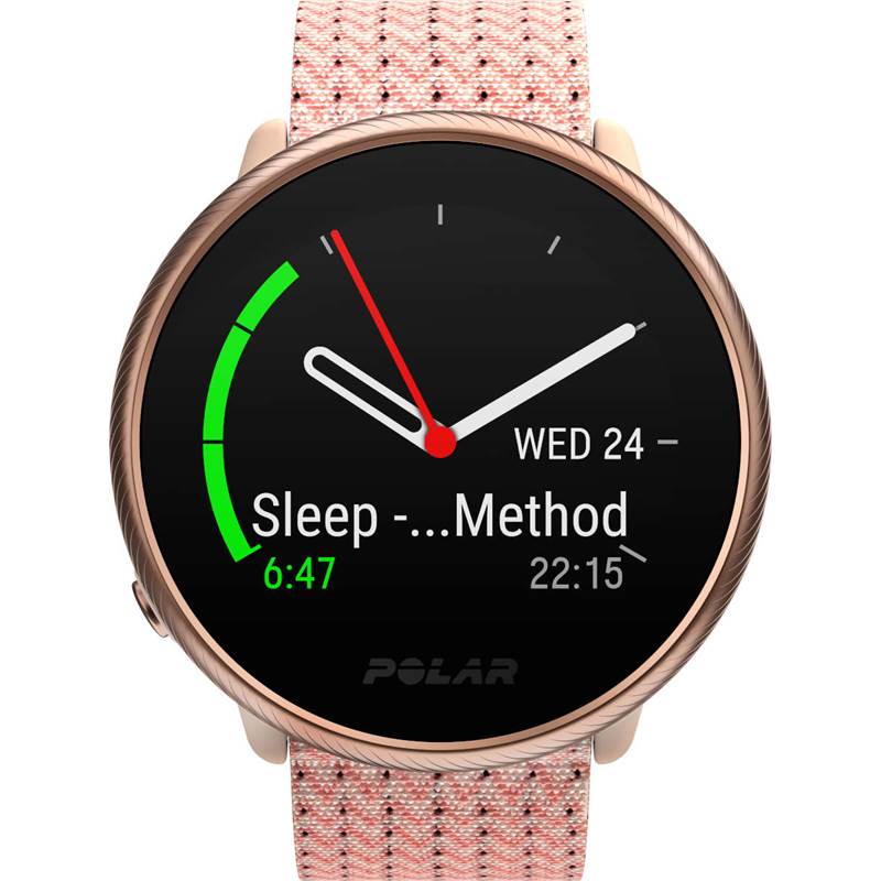 polar ignite rose gold