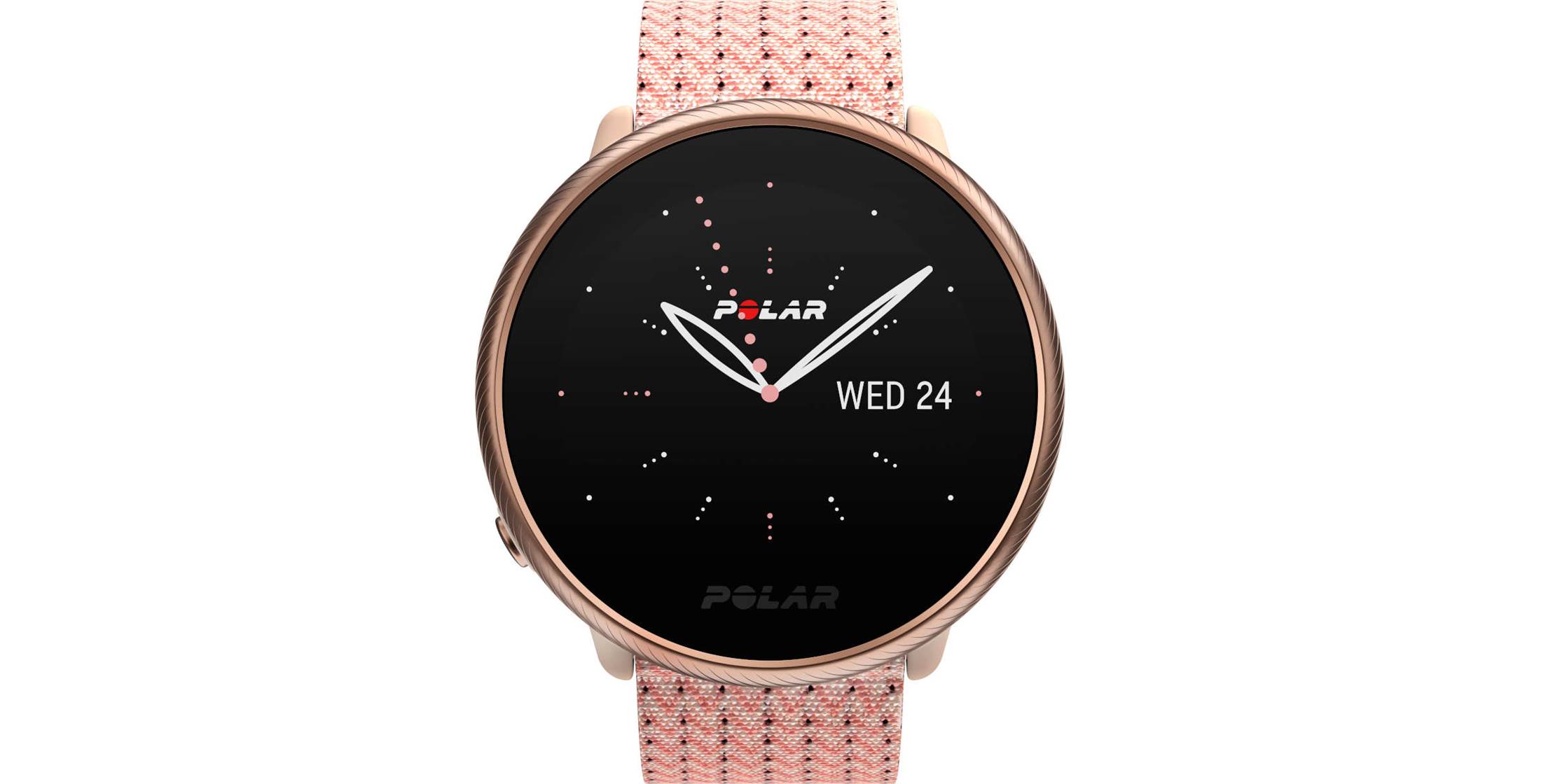 Polar Ignite 2 Fitness HRM Watch - Pink Rose Gold OutdoorGB
