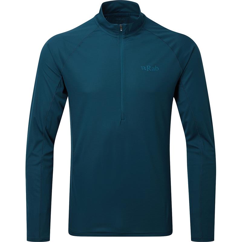 Rab Mens Pulse LS Zip Top-2
