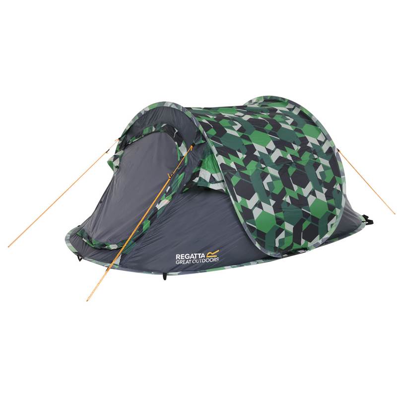 Regatta Malawi 2-Person Printed Pop Up Festival Tent-2