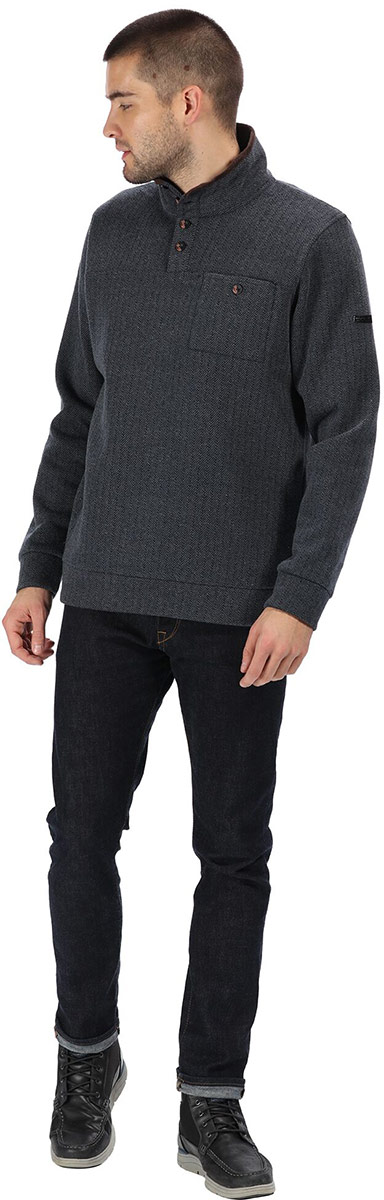 Regatta Mens Lochran Button Neck Fleece 