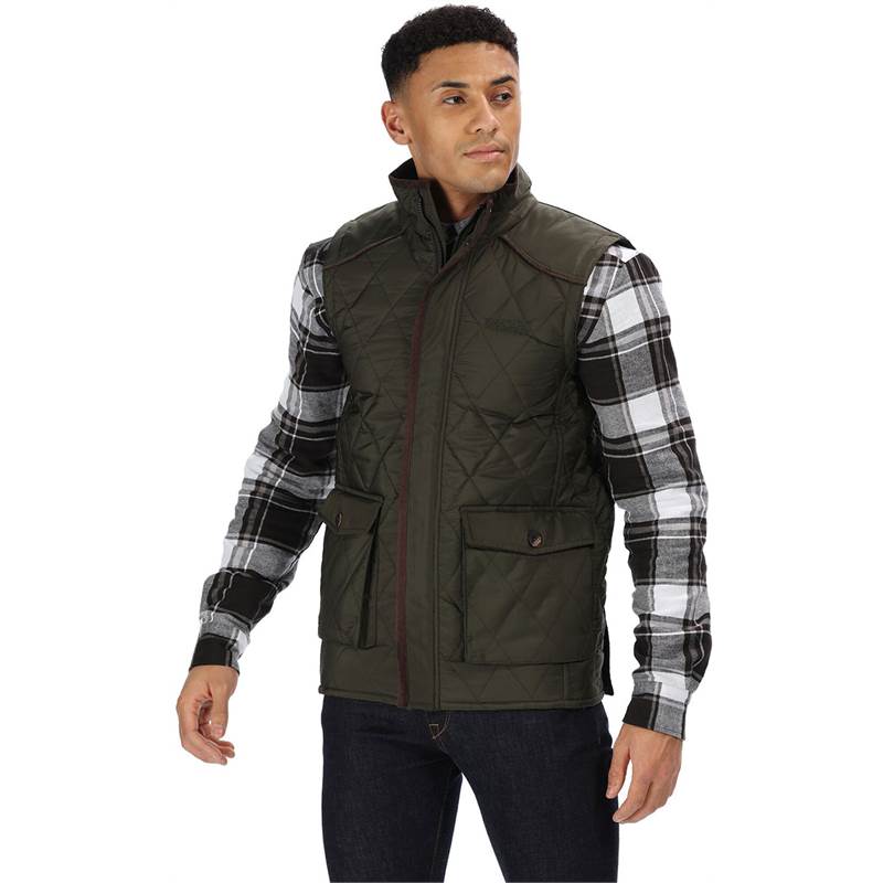 Regatta Mens Lander Quilted Bodywarmer-5