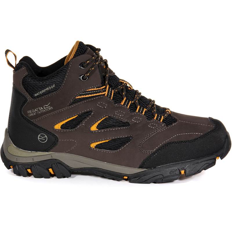 Regatta Mens Holcombe IEP Mid Walking Boots-3