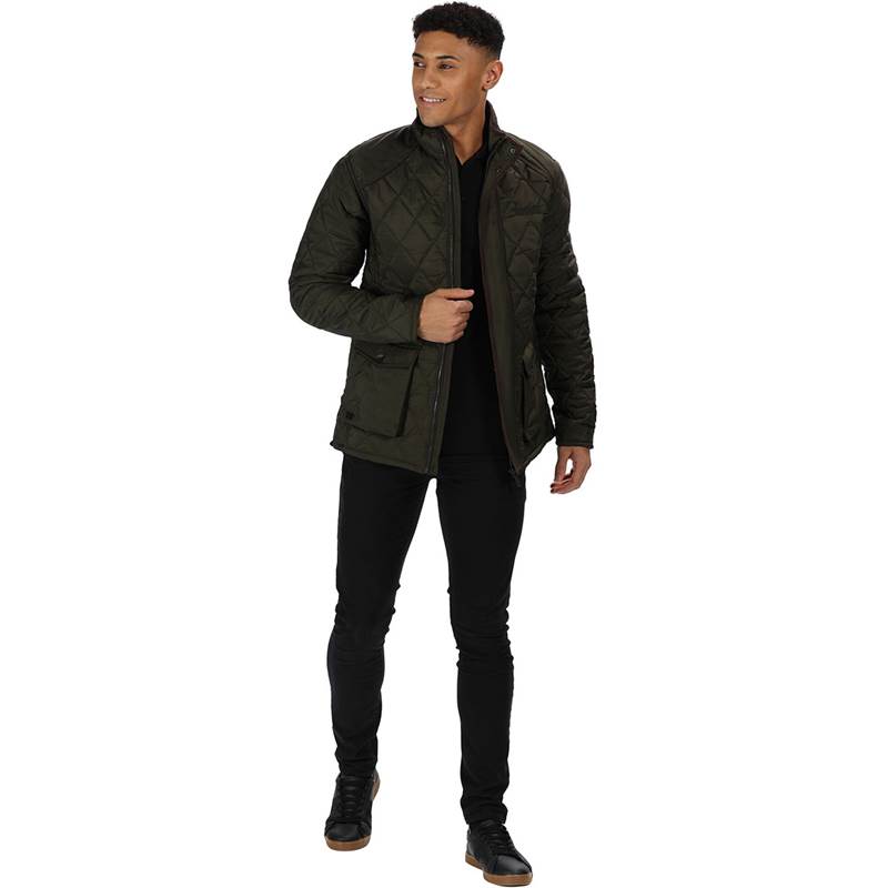 Regatta Mens Lander Quilted Jacket-5