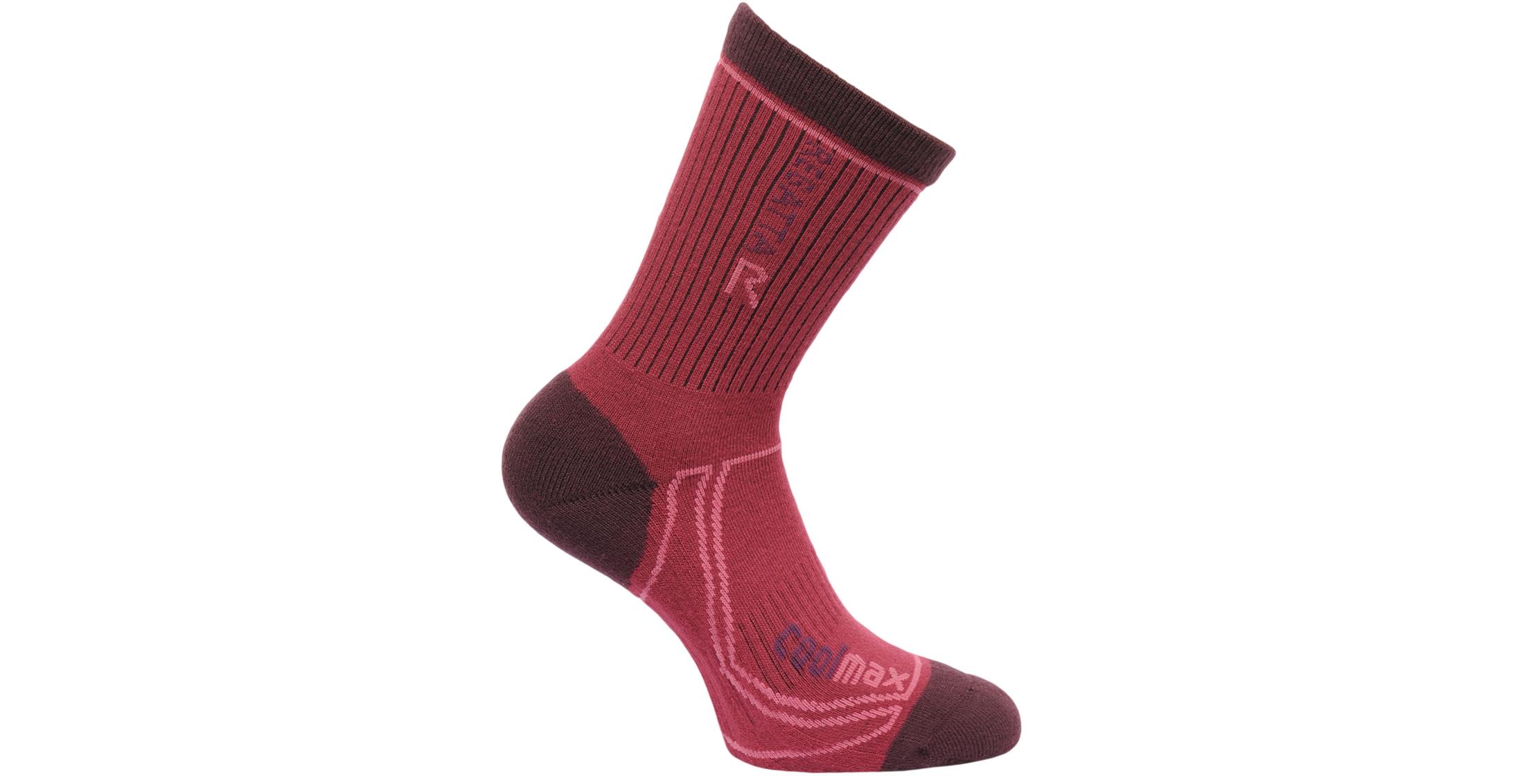 Regatta Womens 2 Season Coolmax Trek and Trail Socks