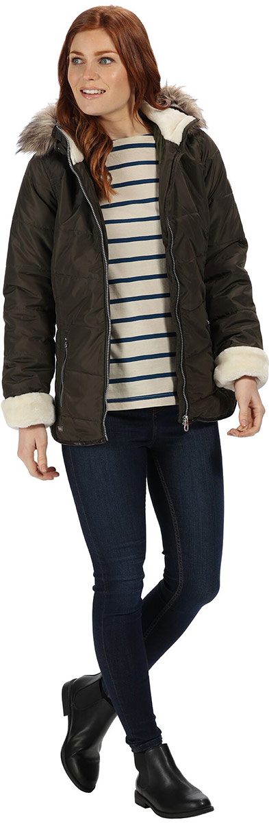 Regatta Womens Whitley Hooded Baffle 