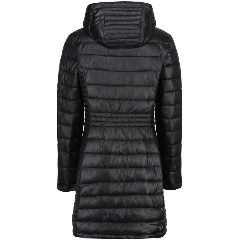 Regatta Womens Andel Long Hooded Jacket-2