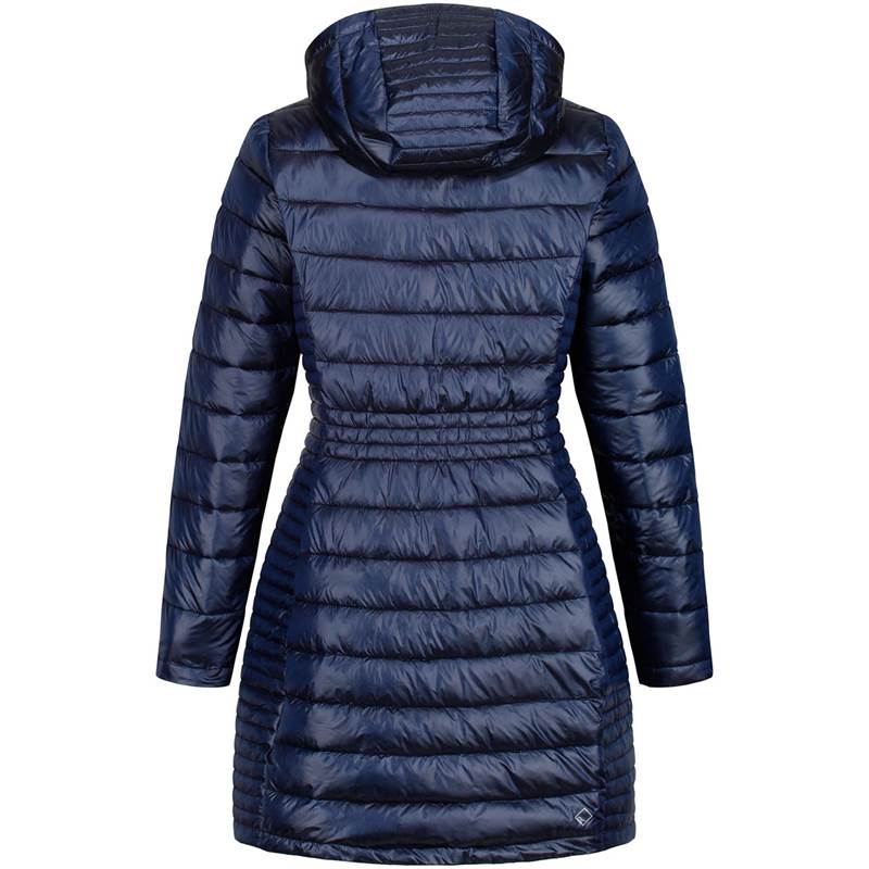 Regatta Womens Andel Long Hooded Jacket-4