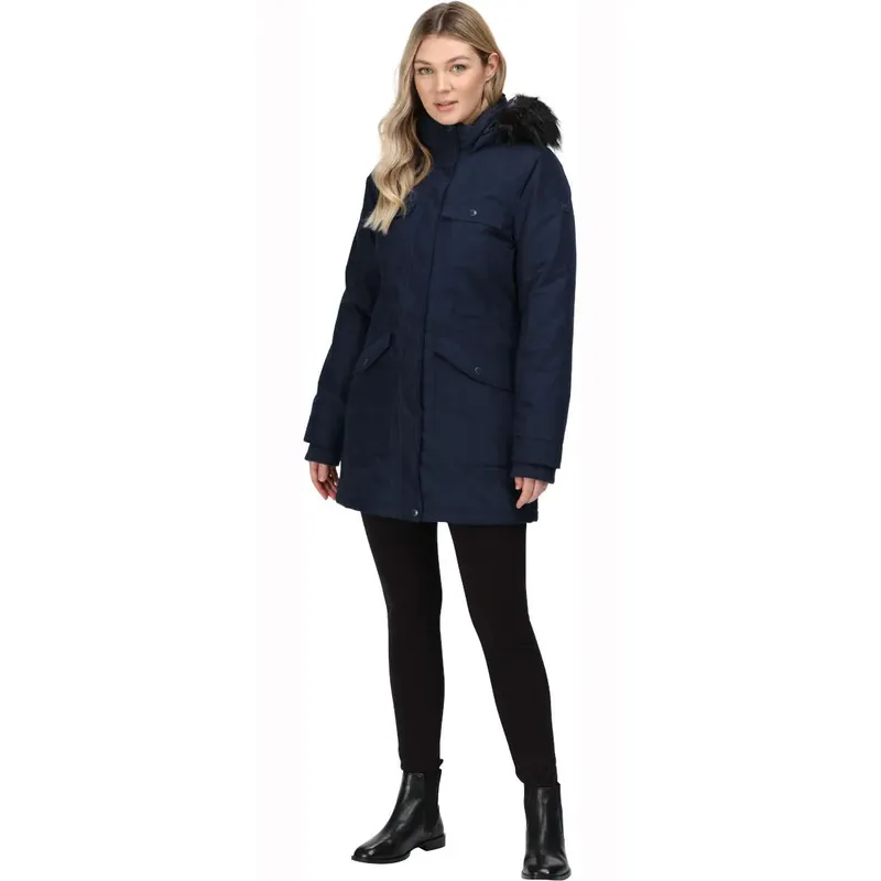 Regatta Womens Samiyah Waterproof Insulated Parka Jacket-5