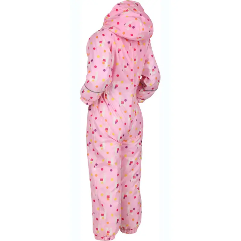 Regatta Kids Printed Splat II Waterproof Puddle Suit-4