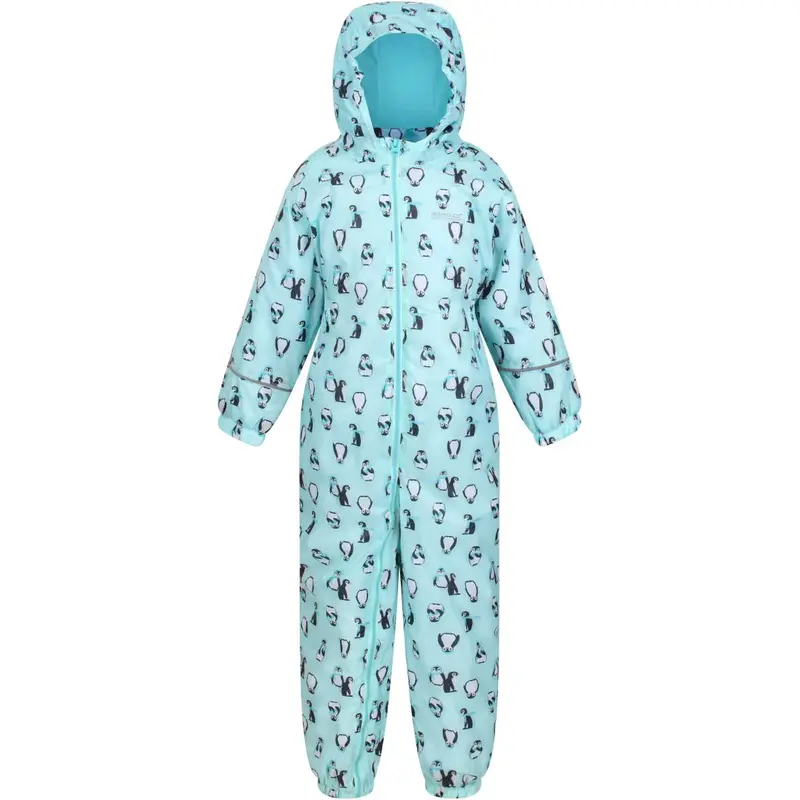 Regatta Kids Printed Splat II Waterproof Puddle Suit-5