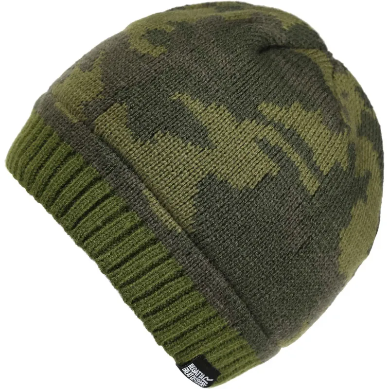 Regatta Kids Tarley Fleece Lined Knitted Hat-3