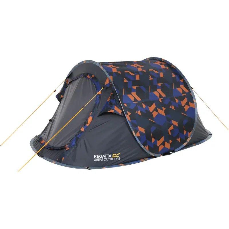 Regatta Malawi 2-Person Printed Pop Up Festival Tent-4