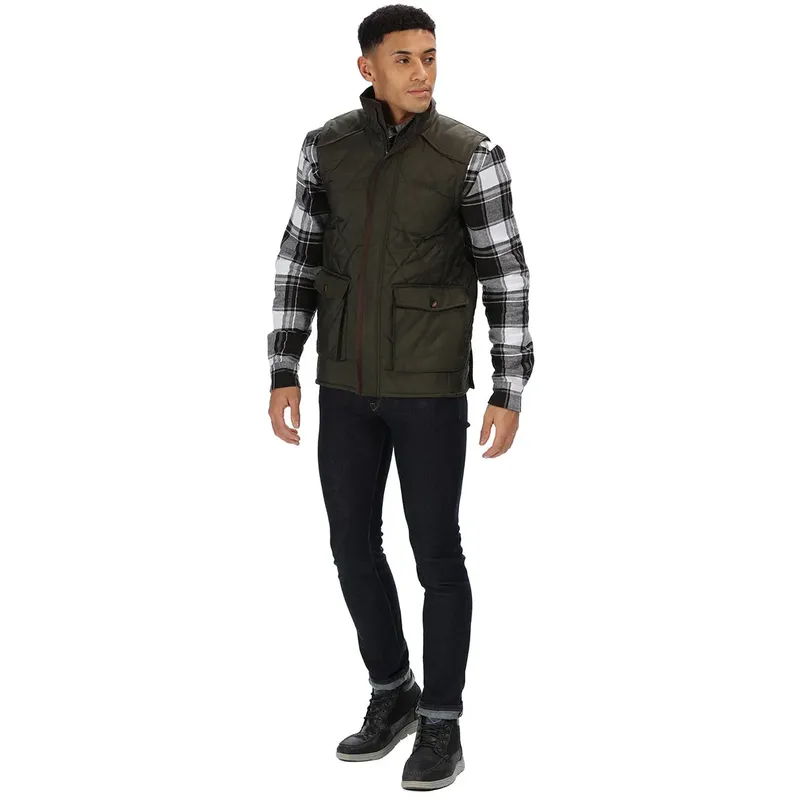 Regatta Mens Lander Quilted Bodywarmer-3