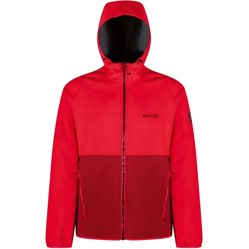 Regatta Mens Arec II Hooded Softshell Jacket-3