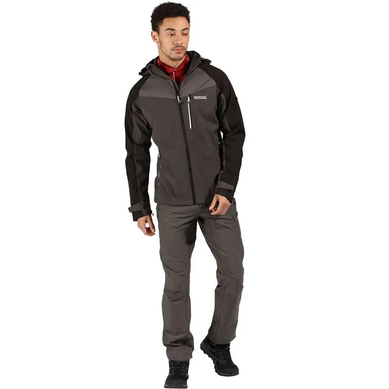 Regatta Mens Hewitts VI Softshell Waterproof Jacket-5