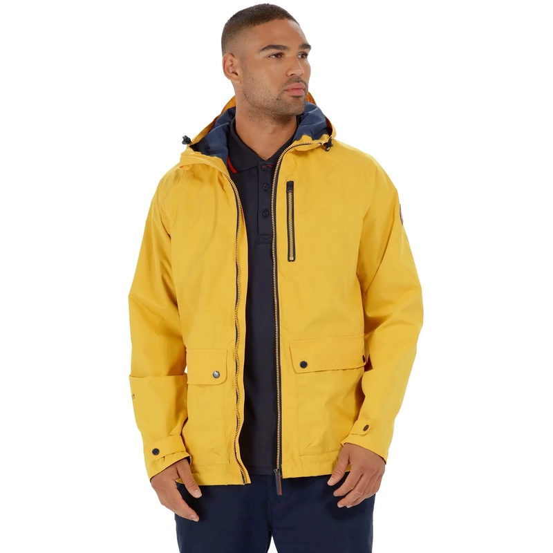 Regatta Mens Hamlen Hooded Waterproof Jacket-3